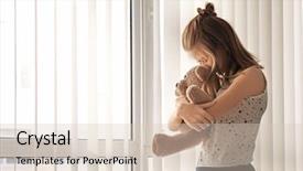  Presentation with autism - Cool new PPT layouts with teddy bear near window autism backdrop and a lemonade colored foreground