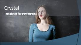  Presentation with blackboard english text welcome - Cool new theme with tedium - blackboard backdrop and a dark gray colored foreground