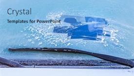  Presentation with teen - Theme enhanced with teen-driver-in-a-car background and a light blue colored foreground