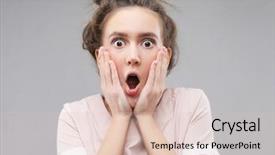  Presentation with fashion show - Slide deck consisting of teen fashion show - lifestyle and people concept beautiful background and a lemonade colored foreground