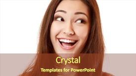  Presentation with teen girl - Cool new presentation design with close up fresh green watermelon background texture backdrop and a tawny brown colored foreground