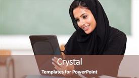  Presentation with high school testing - Slide deck featuring assistant checking patient girl dental background and a light gray colored foreground