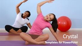  Presentation with teen girl - Amazing PPT layouts having teen girl working backdrop and a coral colored foreground