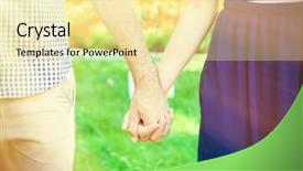  Presentation with love christ christian hands - Cool new PPT layouts with teen love - loving couple holding hands outdoors backdrop and a  colored foreground
