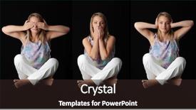  Presentation with evil - Slides featuring teen rules - isolated studio shot background and a wine colored foreground