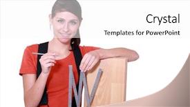  Presentation with teenager development - PPT theme consisting of fabric - continuation - continuous smooth texture background and a gray colored foreground.