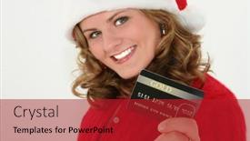  Presentation with christmas card - 