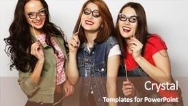  Presentation with black girl sexy fashionable mulatto - Audience pleasing slides consisting of teenage fashion - stylish sexy hipster girls best backdrop and a tawny brown colored foreground