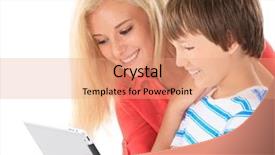  Presentation with sister - Amazing theme having agriculture - agricultural field which is going backdrop and a sky blue colored foreground