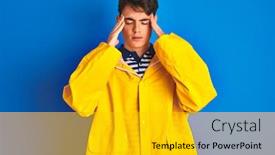 Presentation with fisherman - Audience pleasing PPT layouts consisting of teenager-fisherman-boy-wearing-yellow backdrop and a gold colored foreground
