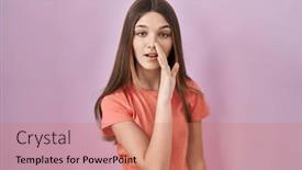  Presentation with talk - 