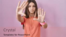  Presentation with frame pink - 