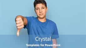  Presentation with negative charge - Beautiful PPT layouts featuring teenager-hispanic-boy-wearing-casual backdrop and a teal colored foreground