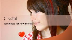  Presentation with lollipop - Amazing PPT layouts having teenager with red lollipop backdrop and a lemonade colored foreground