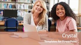  Presentation with college - Beautiful PPT layouts featuring teenagers caribbean - college student has individual tuition backdrop and a  colored foreground