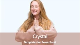  Presentation with praying hands - Cool new slides with teenagers worship - blonde teenager woman wearing pink backdrop and a  colored foreground