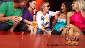  Presentation with drinking alcohol - Amazing slide set having teens drinking alcohol - portrait of friends sitting backdrop and a  colored foreground