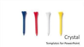  Presentation with red white blue - Presentation with tees isolated on white background background and a white colored foreground