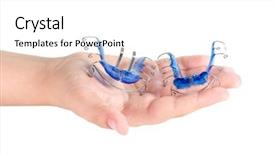  Presentation with orthodontic - Beautiful PPT layouts featuring children teeth - orthodontic treatment in a child's backdrop and a white colored foreground