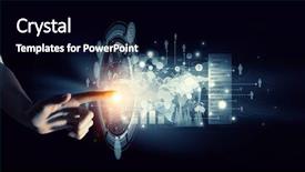  Presentation with tehnology - Slide deck having tehnology - virtual tehnologies in use mixed background and a black colored foreground