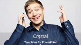  Presentation with people talking - Cool new slide set with tehnology emotion and people concept backdrop and a ocean colored foreground