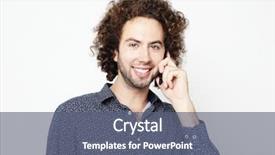  Presentation with people talking - Amazing PPT layouts having tehnology emotion and people concept backdrop and a ocean colored foreground