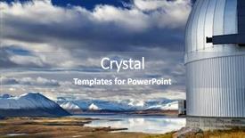  Presentation with country - Beautiful presentation theme featuring tekapo mackenzie country new zealand backdrop and a  colored foreground