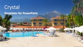  Presentation with hotel resort - 