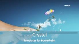  Presentation with telecommunication - Amazing slide deck having telecommunication - touch pad concept backdrop and a light blue colored foreground