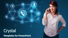  Presentation with pretty girl - Slides featuring dragon statue on china temple background and a black colored foreground