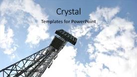  Presentation with electronic - Presentation enhanced with telegraph - it is a discard background and a light blue colored foreground