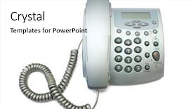  Presentation with silver fern black white flag - Audience pleasing PPT theme consisting of telegraph - silver modern telephone isolated backdrop and a white colored foreground