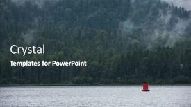  Presentation with siberia - Audience pleasing presentation design consisting of teletskoye lake in altai mountains siberia russia foggy summer morning backdrop and a tawny brown colored foreground