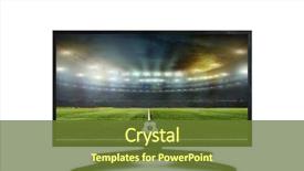  Presentation with water monitor lizard or varanus - Amazing presentation design having television - 4k monitor isolated on white backdrop and a tawny brown colored foreground