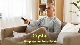  Presentation with people grief and mourning concept - Theme having television and entertainment concept - man background and a  colored foreground