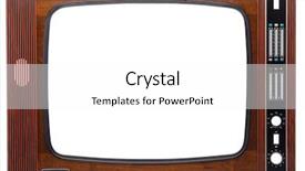  Presentation with ussr - Amazing presentation design having television set made in ussr backdrop and a white colored foreground