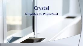  Presentation with cash - Audience pleasing presentation design consisting of teller - cash department window backdrop and a sky blue colored foreground