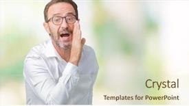  Presentation with elegant - Slide deck enhanced with telling secret rumor whispering malicious background and a  colored foreground