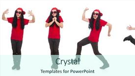  Presentation with young - Amazing presentation design having tem - young man with long dreads backdrop and a cool aqua colored foreground