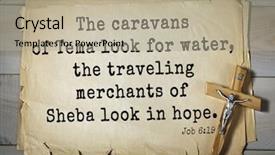  Presentation with bible verses - Theme enhanced with tema look for water background and a mint green colored foreground