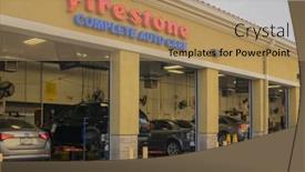  Presentation with tires waste - 