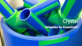  Presentation with spare parts - Audience pleasing slide deck consisting of close-up of boy with brown eyes looking somewhere backdrop and a lemonade colored foreground