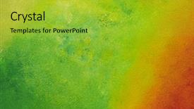  Presentation with purple teal yellow pink and orange - PPT theme enhanced with temperament - green yellow orange high magnification background and a yellow colored foreground