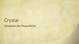  Presentation with old brown paper texture - Audience pleasing theme consisting of scroll templates - old shabby paper textures backdrop and a soft green colored foreground