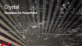  Presentation with vector - Presentation theme with solar templates - rasterized vector background vector version background and a dark gray colored foreground