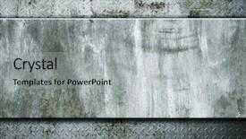  Presentation with metallic - Theme featuring templates corrosion - metallic template abstract background background and a light gray colored foreground