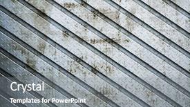  Presentation with corrosion - PPT layouts consisting of templates corrosion - metallic template abstract background background and a gray colored foreground