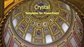  Presentation with cake grain and saint - Colorful slide deck enhanced with god s temple - saint stephen's basilica budapest hungary backdrop and a tawny brown colored foreground