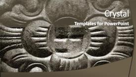  Presentation with architects - Slides featuring temple architects - stone sculpture background and a tawny brown colored foreground