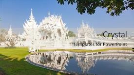  Presentation with thailand - Cool new slide deck with temple in chiang rai thailand backdrop and a soft green colored foreground